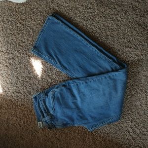 Women's Bootcut Flare Levi's Mid Rise Denim Blue Jeans